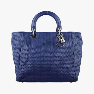 Soft Lady Dior Blue lambskin 06-RU-0098ソフト レディディオール ブルー ラムスキン 06-RU-0098