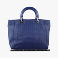 Soft Lady Dior Blue lambskin 06-RU-0098ソフト レディディオール ブルー ラムスキン 06-RU-0098