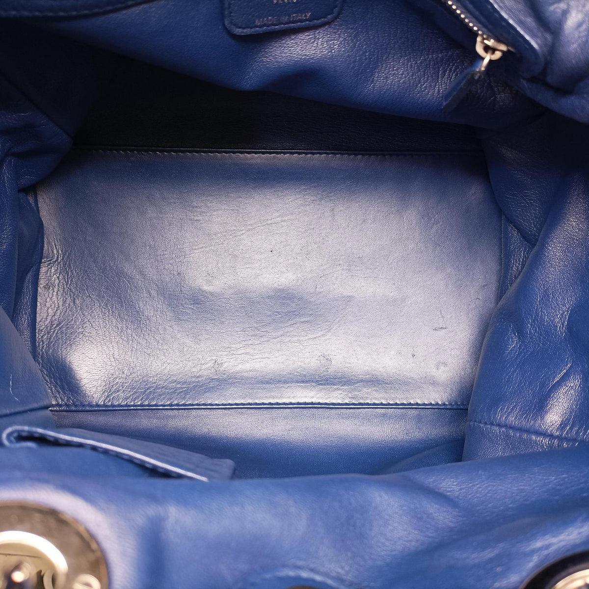 Soft Lady Dior Blue lambskin 06-RU-0098ソフト レディディオール ブルー ラムスキン 06-RU-0098