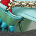 Sweet Charity Scarabe Spike Green Patent Leather スイート チャリティー スカラベ スパイク グリーン パテント
