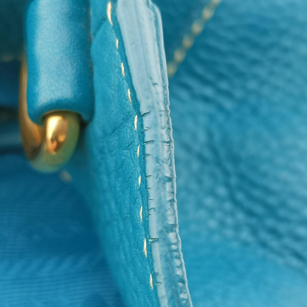 Vitello Phoenix Blue Green Leather BN1713 219 7/8ヴィテロ フェニックス ブルー グリーン レザー BN1713 219 7/8