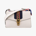 Sylvie White Leather 421882 E025755150シルヴィ ホワイト レザー 421882 E025755150