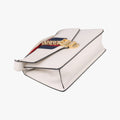 Sylvie White Leather 421882 E025755150シルヴィ ホワイト レザー 421882 E025755150