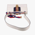 Sylvie White Leather 421882 E025755150シルヴィ ホワイト レザー 421882 E025755150