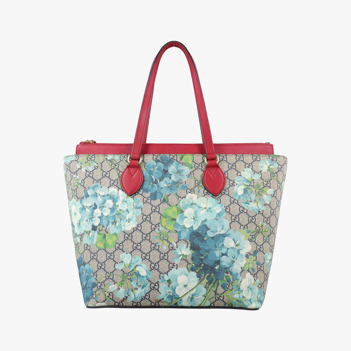 GG Blooms beige×Red×Multicolour PVC coated canvas 546315 A028916953GGブルームス ベージュ×レッド×マルチ PVCコーティングキャンバス 546315 A028916953