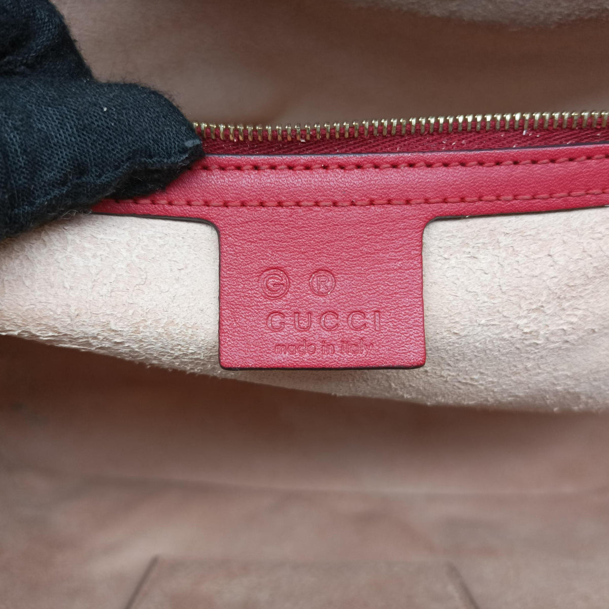 GG Blooms beige×Red×Multicolour PVC coated canvas 546315 A028916953GGブルームス ベージュ×レッド×マルチ PVCコーティングキャンバス 546315 A028916953