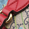 GG Blooms beige×Red×Multicolour PVC coated canvas 546315 A028916953GGブルームス ベージュ×レッド×マルチ PVCコーティングキャンバス 546315 A028916953