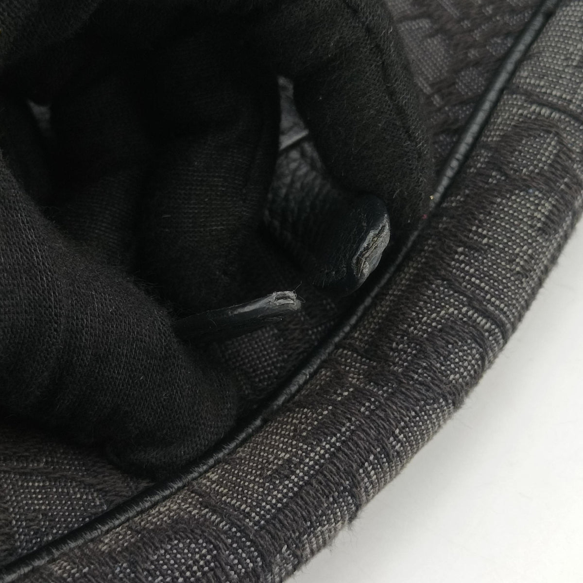Saddle Black Jacquard×Leather 16-BO-1222サドル ブラック ジャガード×レザー 16-BO-1222