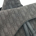 Saddle Black Jacquard×Leather 16-BO-1222サドル ブラック ジャガード×レザー 16-BO-1222