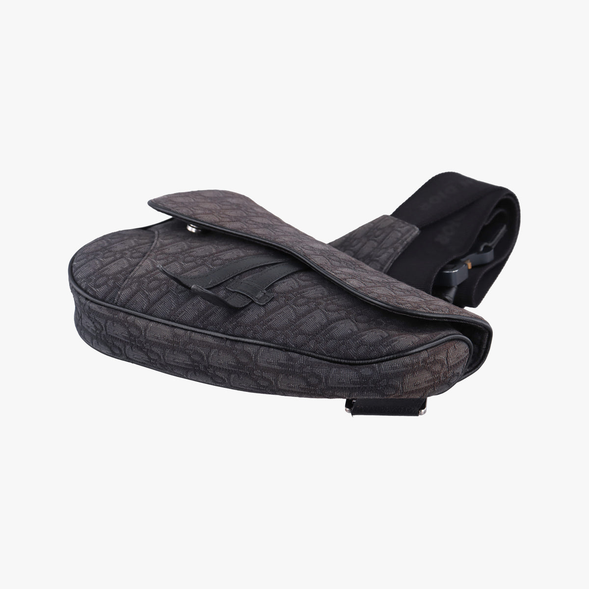 Saddle Black Jacquard×Leather 16-BO-1222サドル ブラック ジャガード×レザー 16-BO-1222