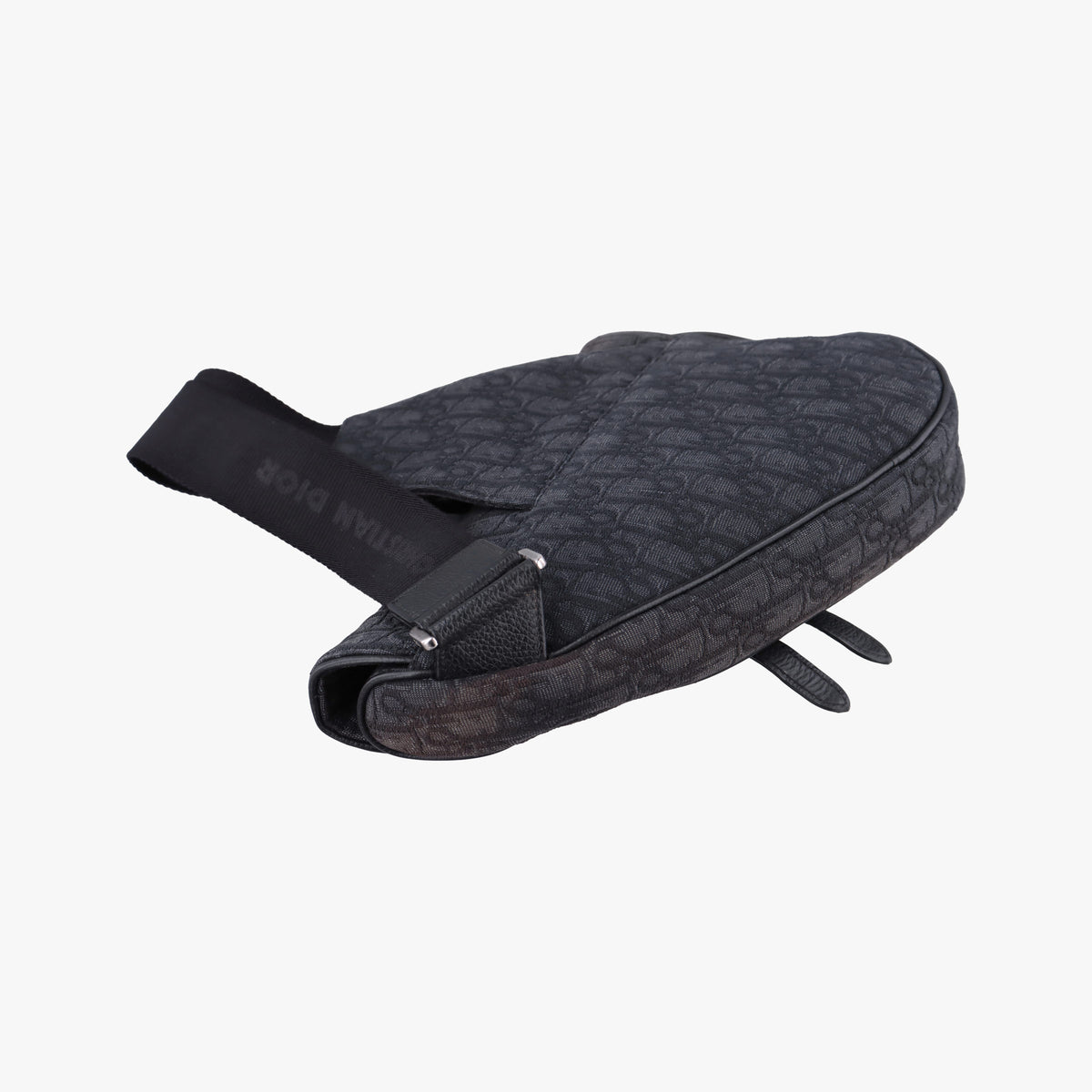 Saddle Black Jacquard×Leather 16-BO-1222サドル ブラック ジャガード×レザー 16-BO-1222