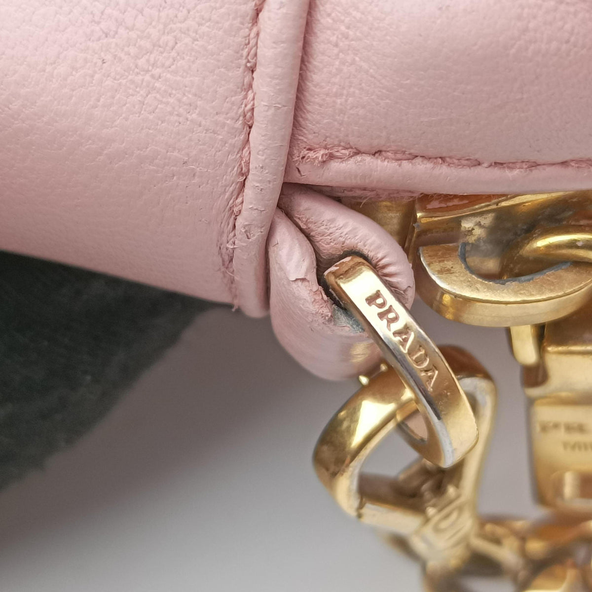 Gaufre Pink lambskin 1BH112 197ギャザー ピンク ラムスキン 1BH112 197