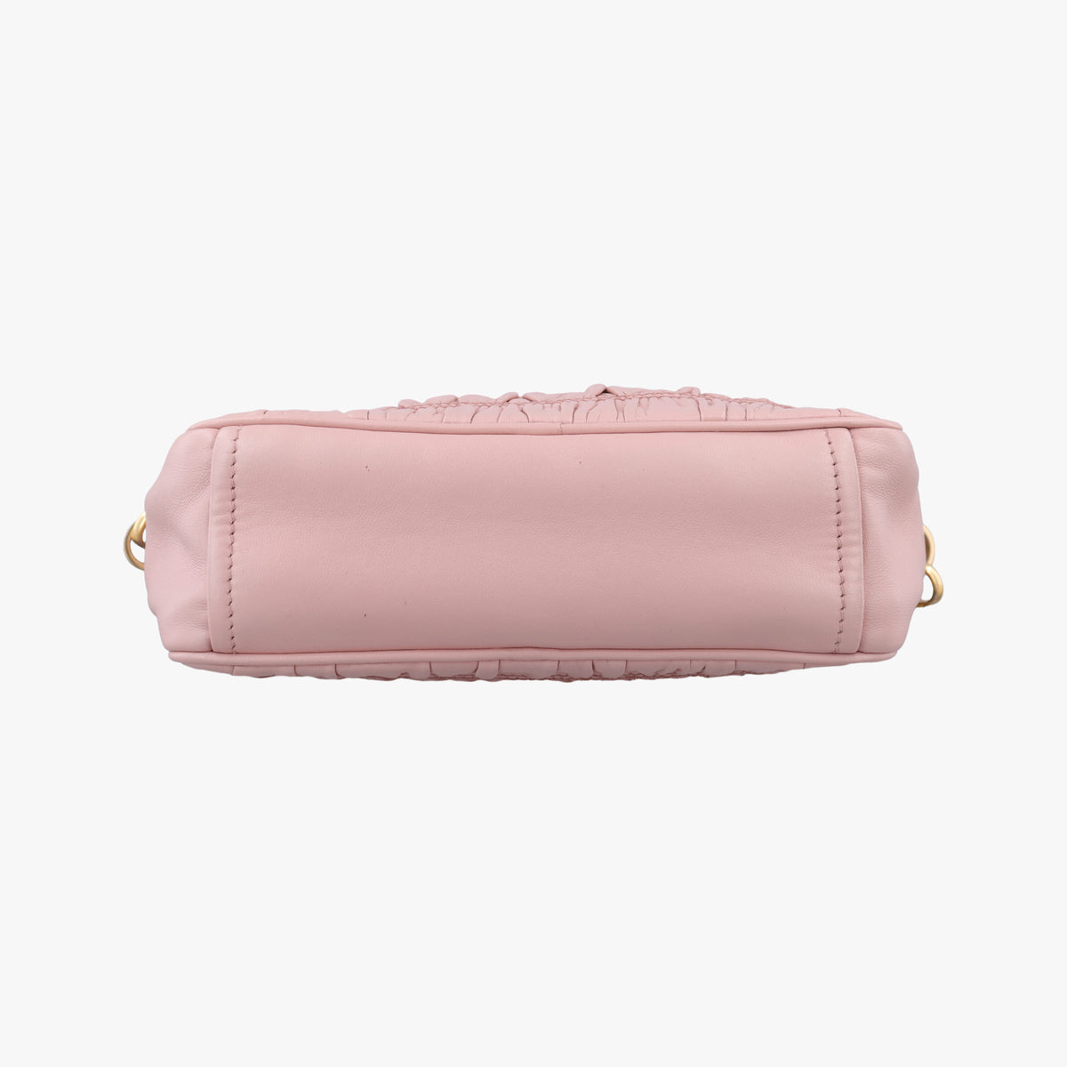 Gaufre Pink lambskin 1BH112 197ギャザー ピンク ラムスキン 1BH112 197