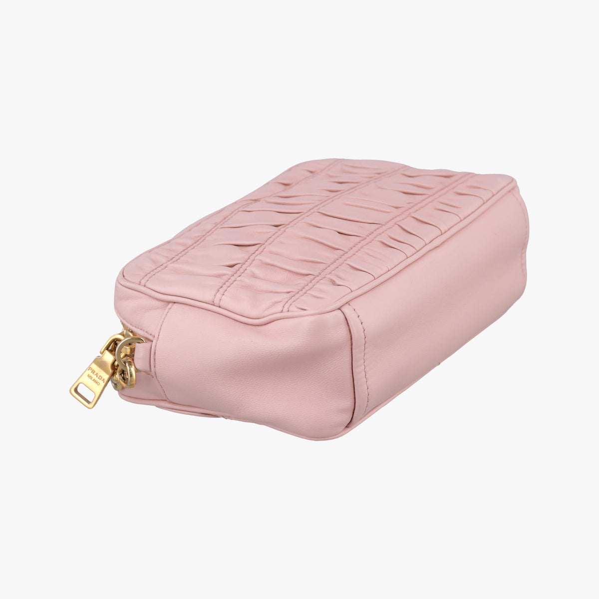 Gaufre Pink lambskin 1BH112 197ギャザー ピンク ラムスキン 1BH112 197
