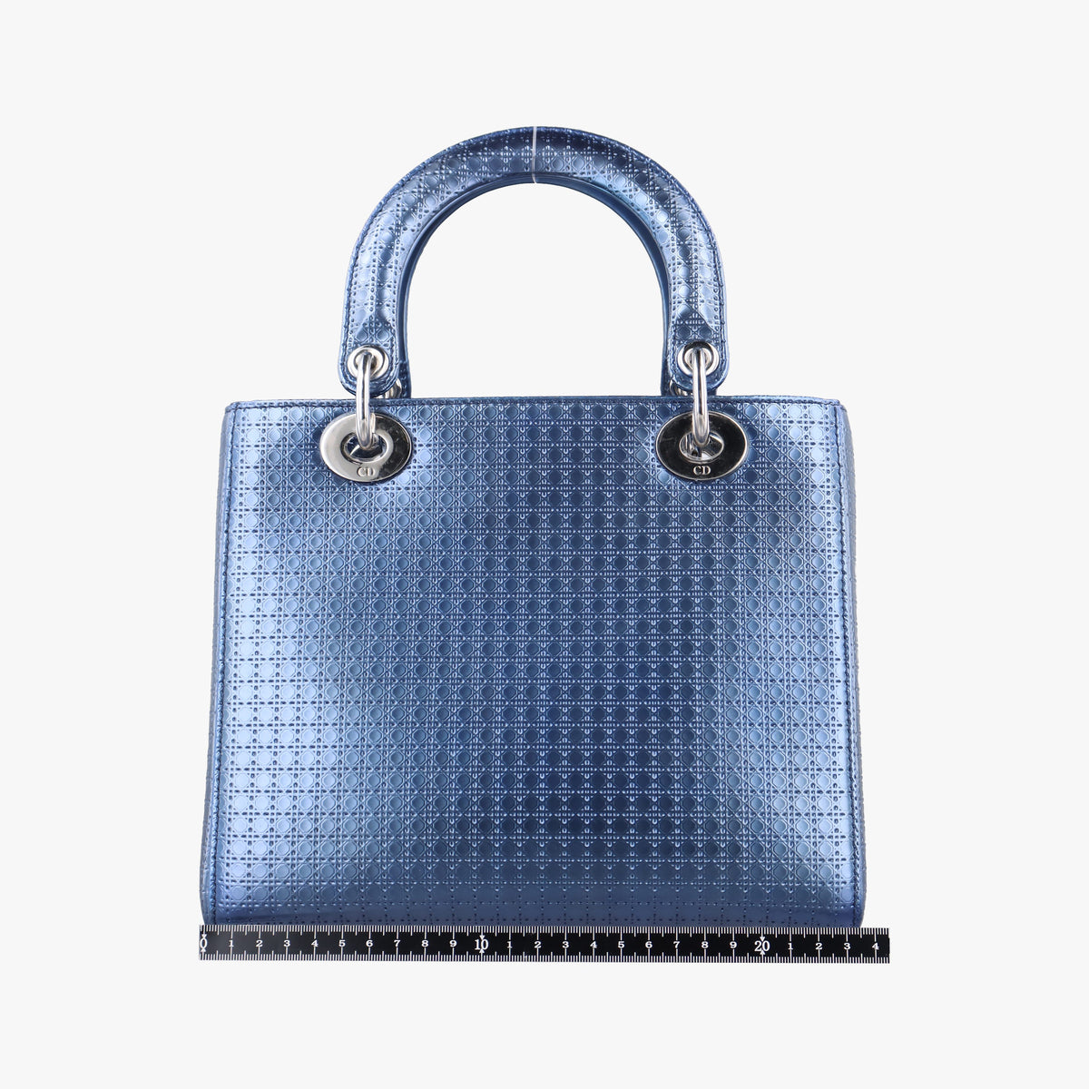 Lady Dior Blue Enamel 16-BO-0136レディーディオール ブルー エナメル 16-BO-0136