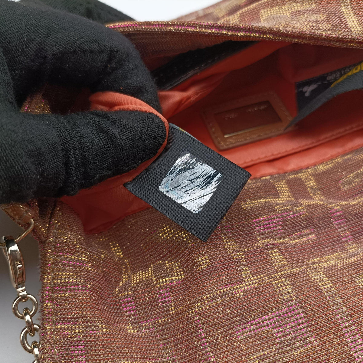 Mia Pochette Pink canvas 8BP046 8BP046-GRQ-129-2370ミア ポシェット ピンク キャンバス 8BP046 8BP046-GRQ-129-2370