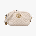 GG Marmont White Leather 448065 A020339018GGマーモント ホワイト レザー 448065 A020339018