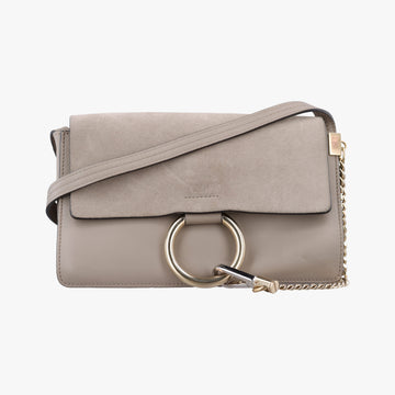 FAYE Grey Suede × leather 04-16-68-65フェイ グレー スエード×レザー 04-16-68-65