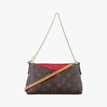 Pallas Clutch Brown x Cerise Monogram canvas M41638 CA4185パラス クラッチ ブラウン x スリーズ モノグラム キャンバス M41638 CA4185