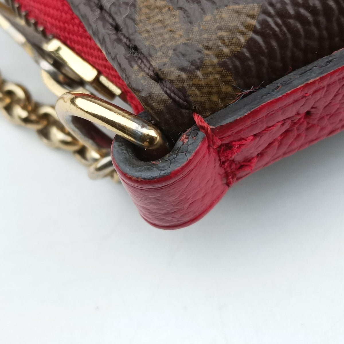 Pallas Clutch Brown x Cerise Monogram canvas M41638 CA4185パラス クラッチ ブラウン x スリーズ モノグラム キャンバス M41638 CA4185