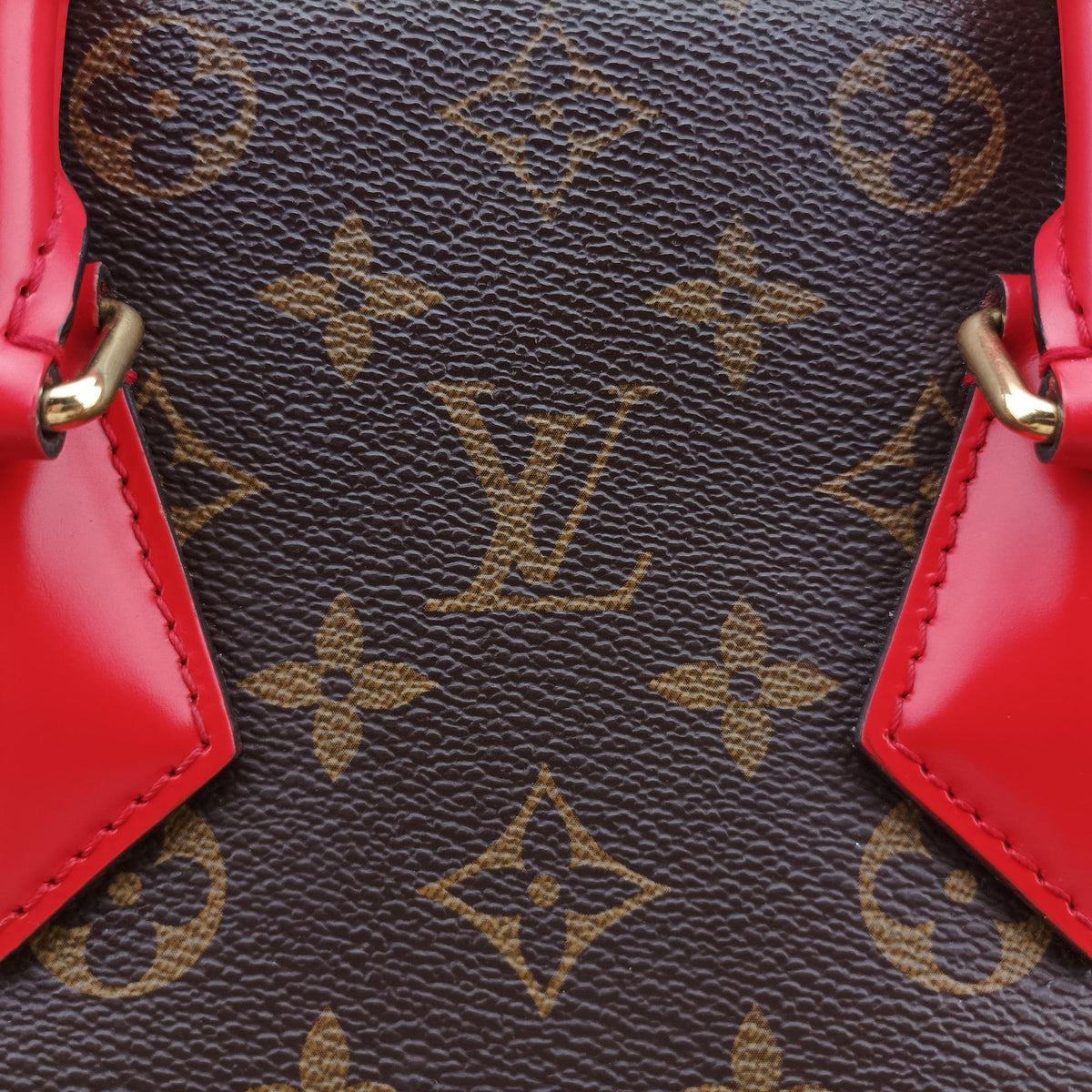 PHENIX PM brown×COQUELICOT Monogram Canvas×calf leather M41537 CA4195フェニックスPM モノグラム/ブラウン×コクリコ モノグラムキャンバス×カーフレザー M41537 CA4195