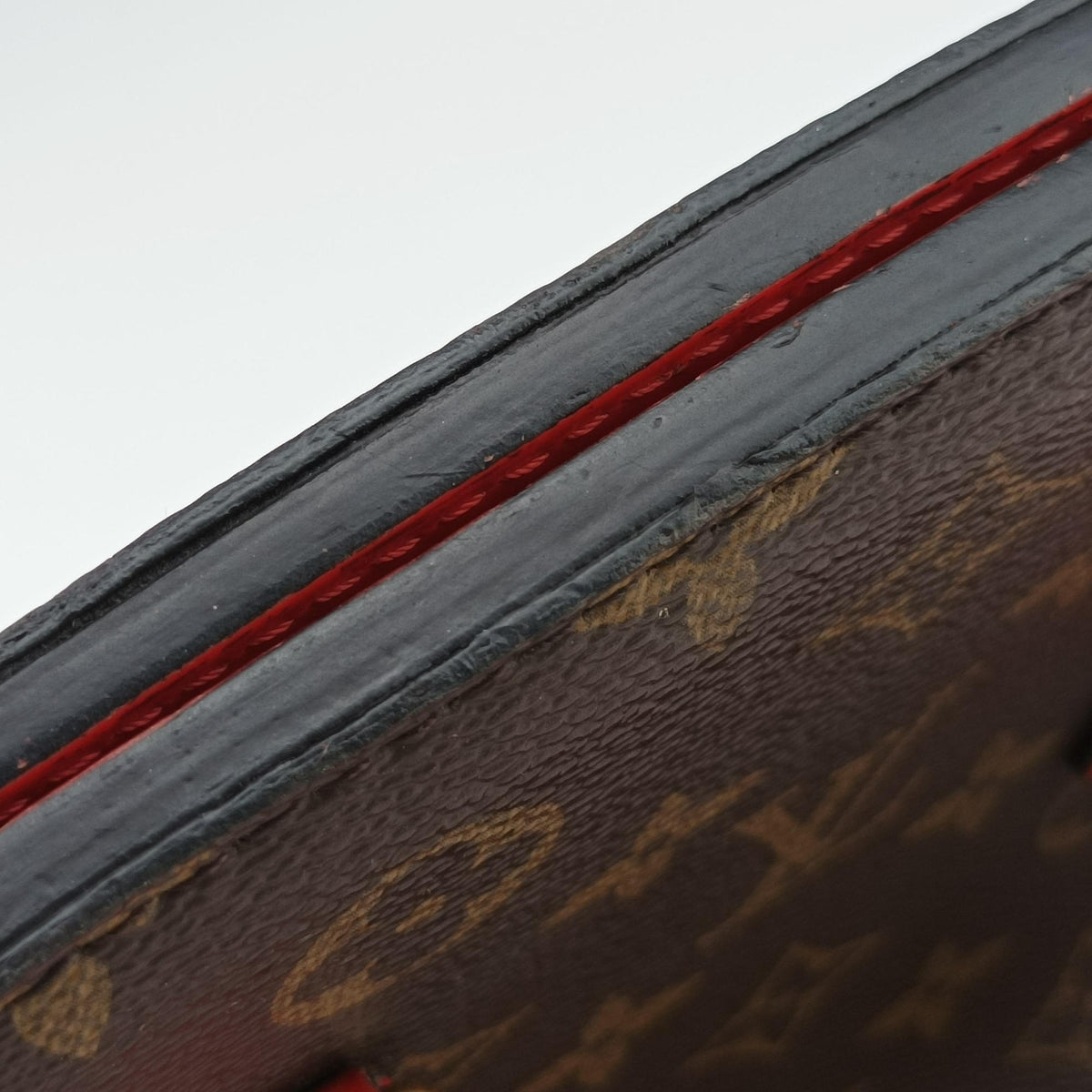 PHENIX PM brown×COQUELICOT Monogram Canvas×calf leather M41537 CA4195フェニックスPM モノグラム/ブラウン×コクリコ モノグラムキャンバス×カーフレザー M41537 CA4195