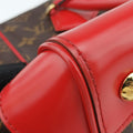 PHENIX PM brown×COQUELICOT Monogram Canvas×calf leather M41537 CA4195フェニックスPM モノグラム/ブラウン×コクリコ モノグラムキャンバス×カーフレザー M41537 CA4195