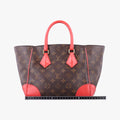 PHENIX PM brown×COQUELICOT Monogram Canvas×calf leather M41537 CA4195フェニックスPM モノグラム/ブラウン×コクリコ モノグラムキャンバス×カーフレザー M41537 CA4195