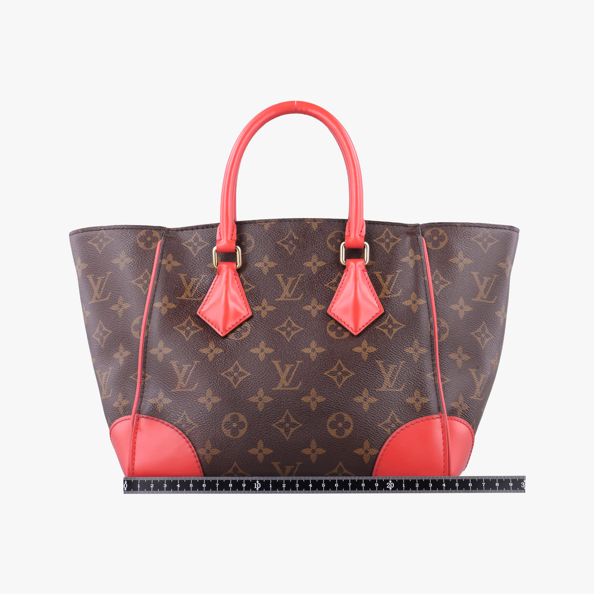 PHENIX PM brown×COQUELICOT Monogram Canvas×calf leather M41537 CA4195フェニックスPM モノグラム/ブラウン×コクリコ モノグラムキャンバス×カーフレザー M41537 CA4195