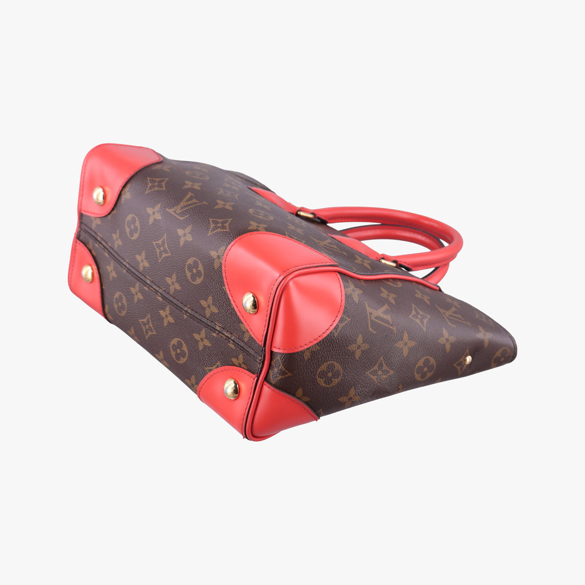 PHENIX PM brown×COQUELICOT Monogram Canvas×calf leather M41537 CA4195フェニックスPM モノグラム/ブラウン×コクリコ モノグラムキャンバス×カーフレザー M41537 CA4195