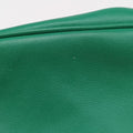 triangle embossed logo Green Leather 1BH190 7/Dトライアングル エンボスロゴ グリーン レザー 1BH190 7/D