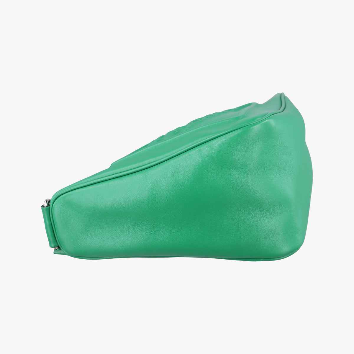 triangle embossed logo Green Leather 1BH190 7/Dトライアングル エンボスロゴ グリーン レザー 1BH190 7/D