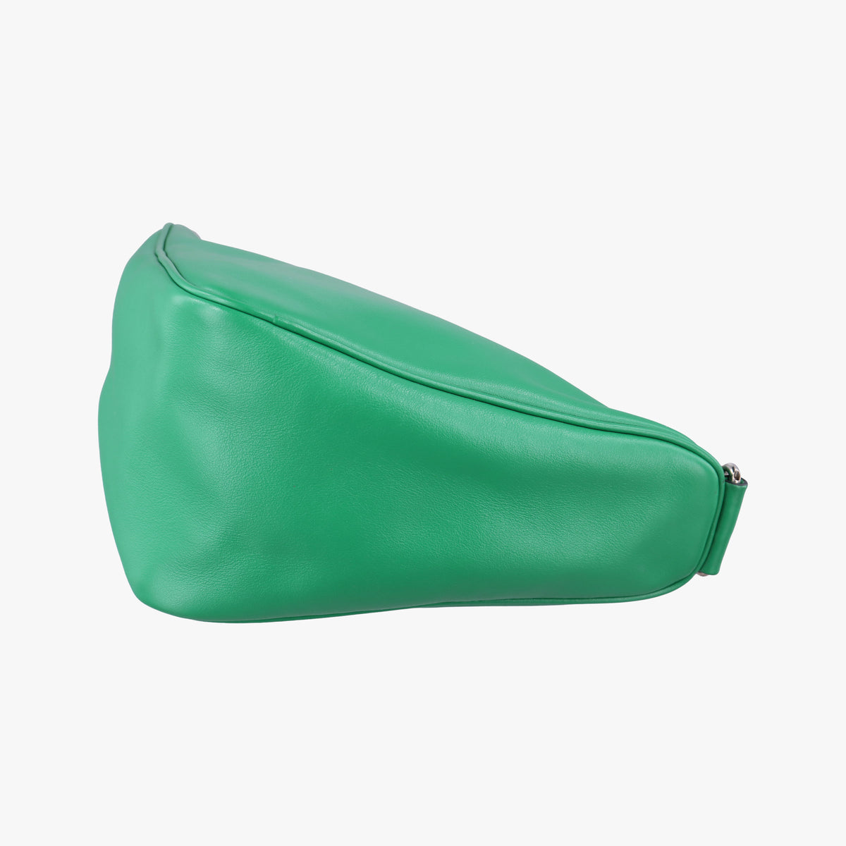 triangle embossed logo Green Leather 1BH190 7/Dトライアングル エンボスロゴ グリーン レザー 1BH190 7/D