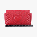 GG Marmont Red Leather 476433 GGマーモント レッド レザー 476433