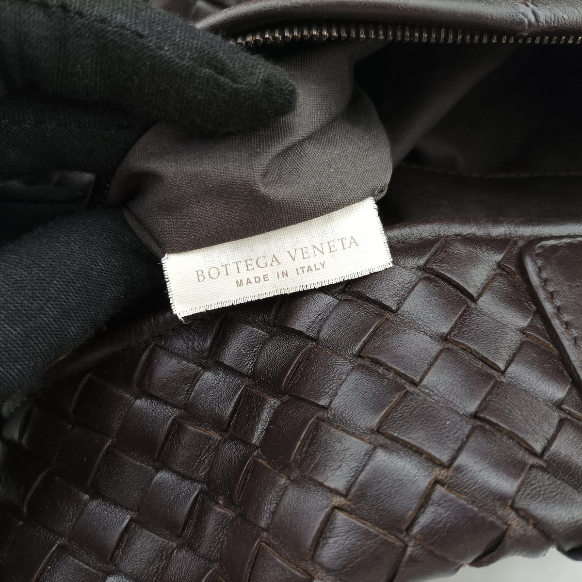 Intrecciato Briefcase Brown lambskin B00958534Eイントレチャート ブリーフケース ブラウン ラムスキン B00958534E