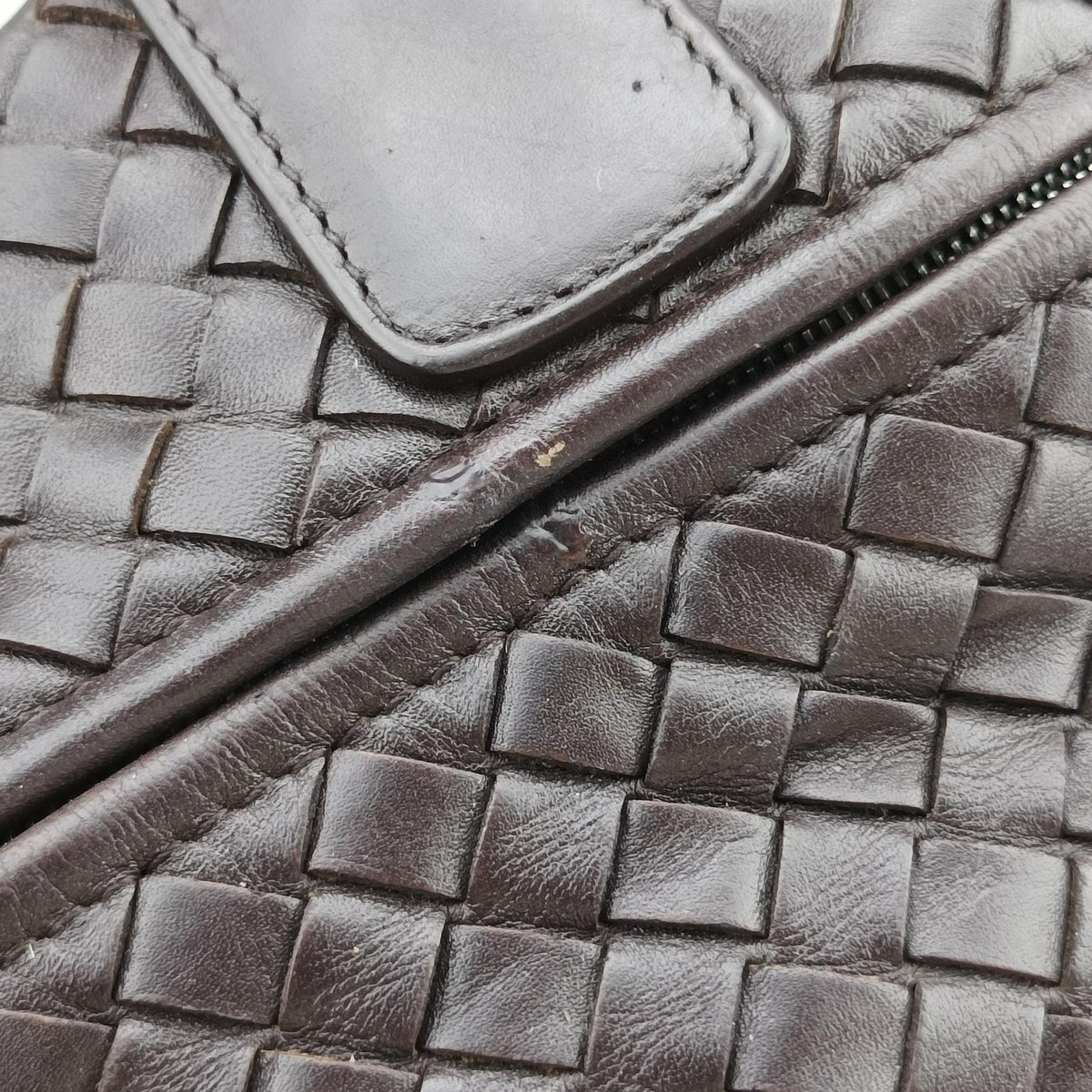 Intrecciato Briefcase Brown lambskin B00958534Eイントレチャート ブリーフケース ブラウン ラムスキン B00958534E