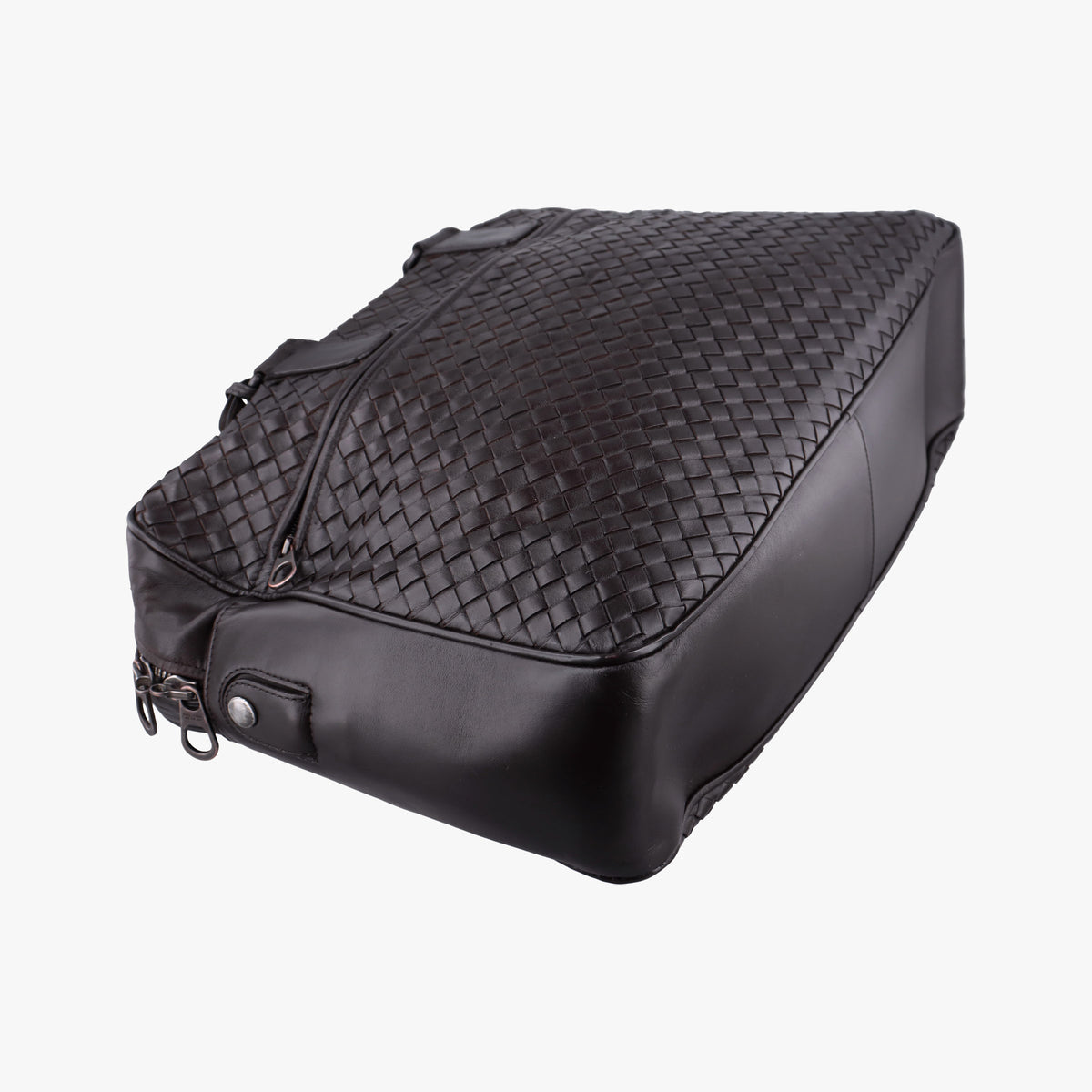 Intrecciato Briefcase Brown lambskin B00958534Eイントレチャート ブリーフケース ブラウン ラムスキン B00958534E