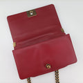 BOY CHANEL Red Leather A66713 15642300ボーイシャネル レッド レザー A66713 15642300