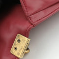 BOY CHANEL Red Leather A66713 15642300ボーイシャネル レッド レザー A66713 15642300