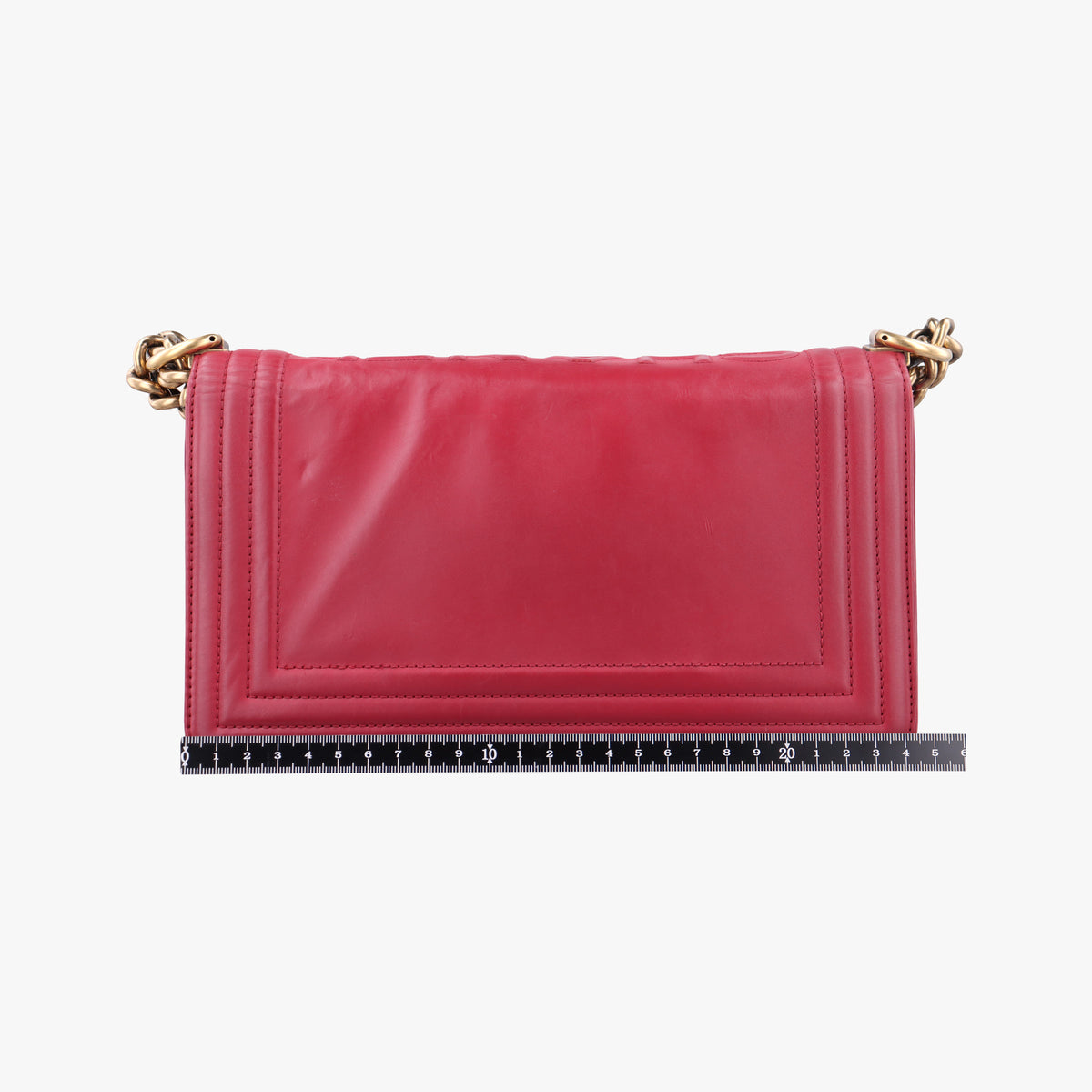 BOY CHANEL Red Leather A66713 15642300ボーイシャネル レッド レザー A66713 15642300