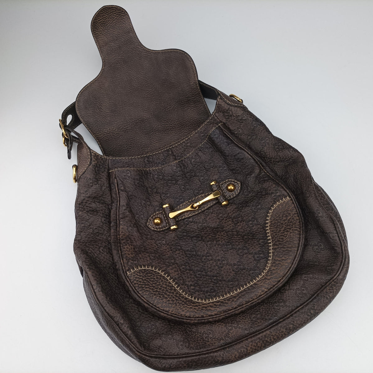 Pelham Hobo Brown leather 223955 I5226827ペルハムホーボー ブラウン レザー 223955 I5226827