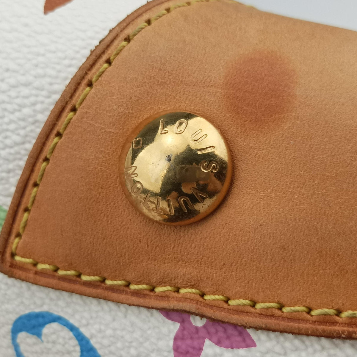 URSULA white Monogram Multicolor M40123 Lot number unknownウルスラ ブロン モノグラム マルチカラー M40123 製番不明
