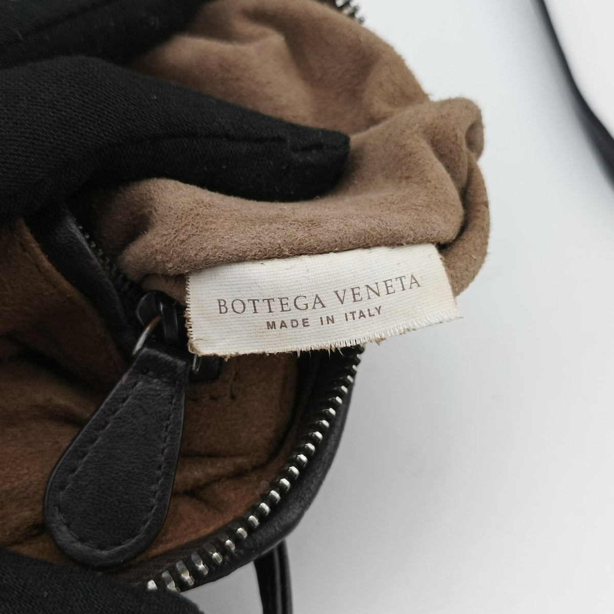 Nodini Intrecciato Brown Lambskin B070913370ノディーニ イントレチャート ブラウン ラムスキン B070913370