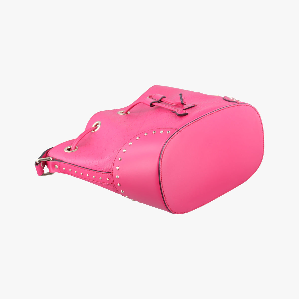 Bright Diamante Bucket Red Leather 354229 H017549282ブライトディアマンテ バケット レッド レザー 354229 H017549282