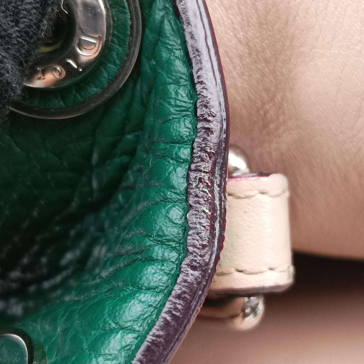 Diorissimo Green Leather 09-MA-0144ディオリッシモ グリーン レザー 09-MA-0144