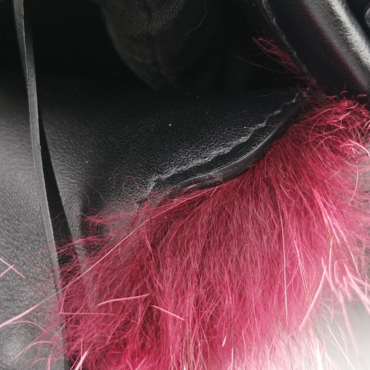 City Corsaire Burgundy Fur x Calfskin 180/Aシティ コルセール ワインレッド ファー x カーフ 180/A