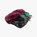 City Corsaire Burgundy Fur x Calfskin 180/Aシティ コルセール ワインレッド ファー x カーフ 180/A