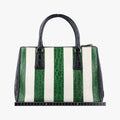 Galleria White×Green×Black Leather 4ガレリア ホワイト×グリーン×ブラック レザー 4