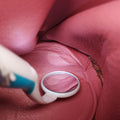 Elephant Pouch Pink Leather 061611エレファント ピンク レザー 061611