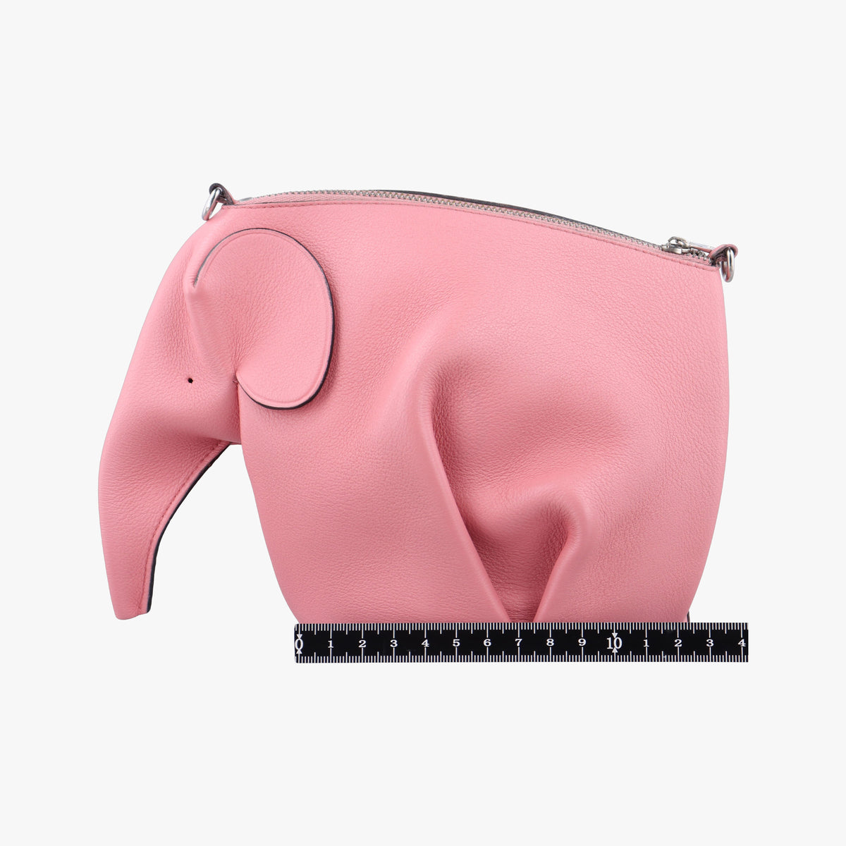 Elephant Pouch Pink Leather 061611エレファント ピンク レザー 061611